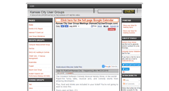 Desktop Screenshot of kansascityusergroups.com